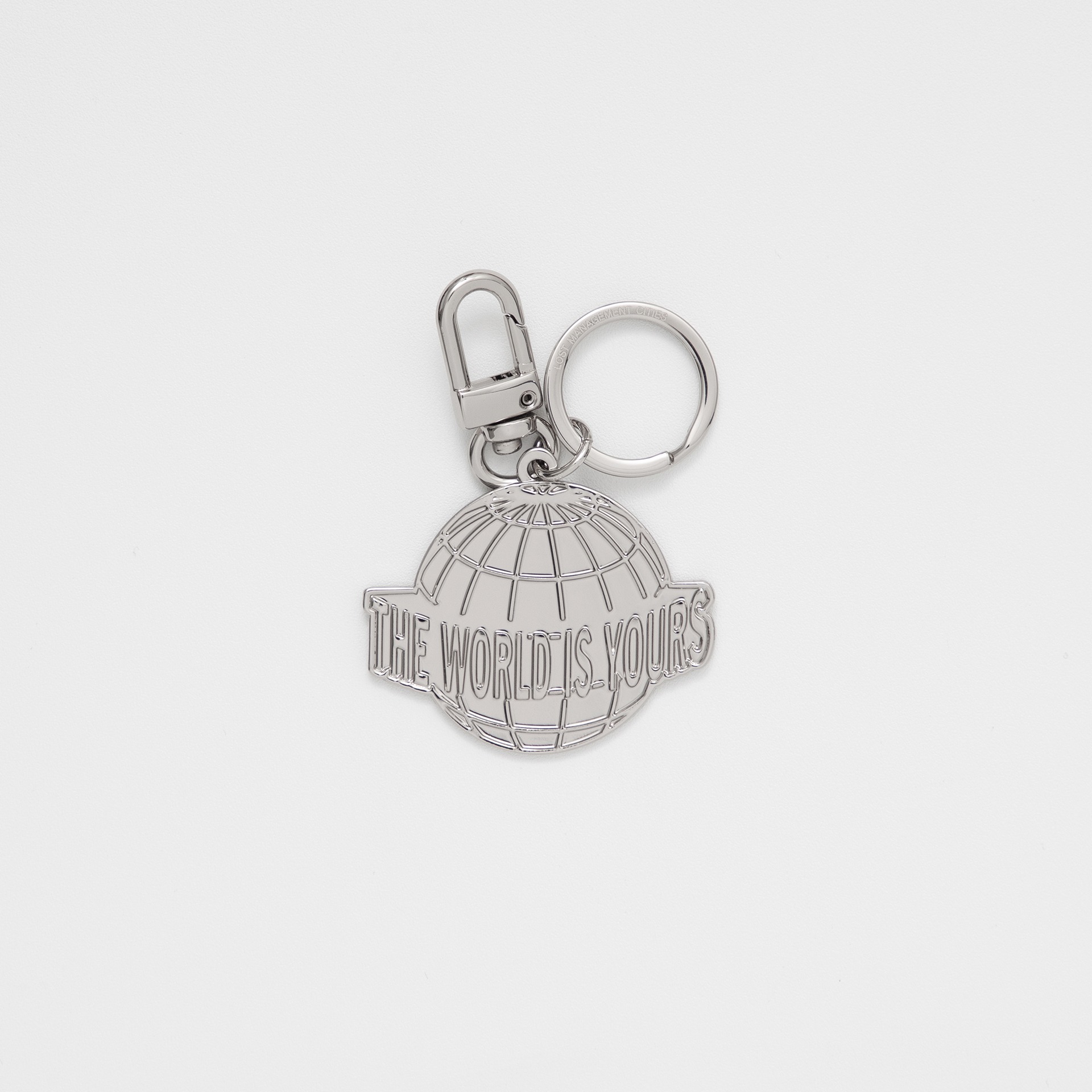 LMC X SCARFACE THE WORLD IS YOURS KEYRING silver