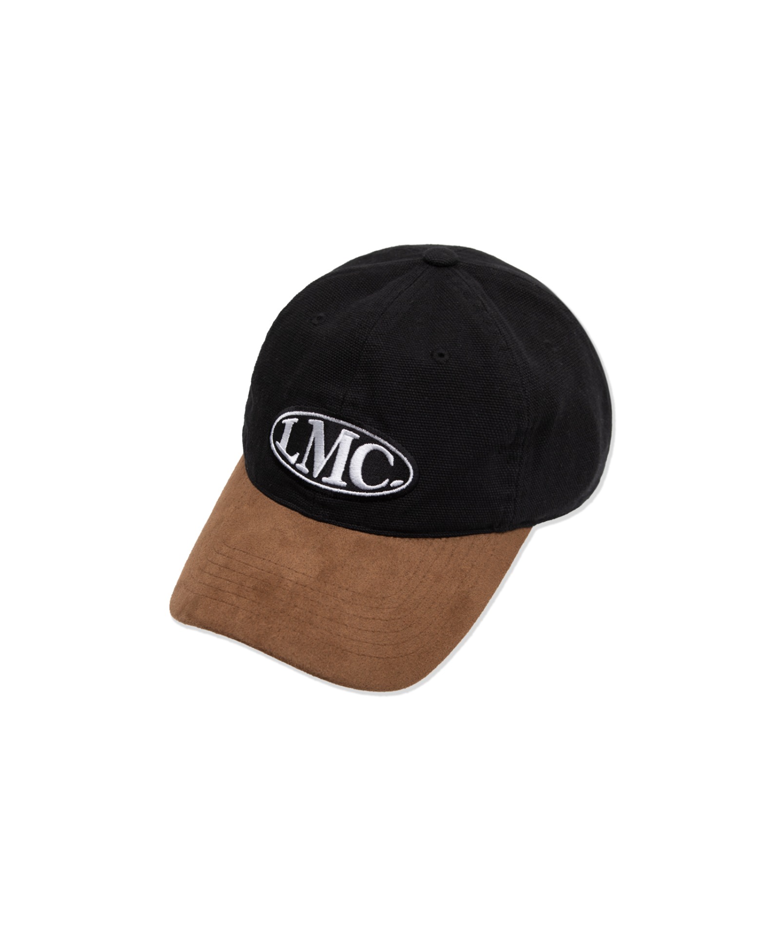 LMC OVAL TWO TONE 6PANEL CAP black
