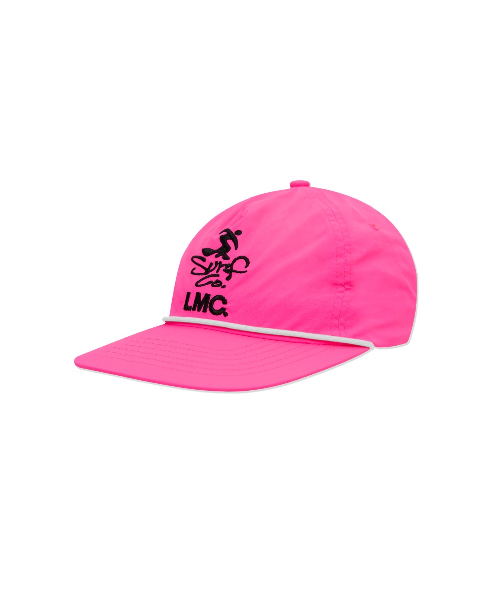 LMC NYLON SURF 5PANEL CAP pink
