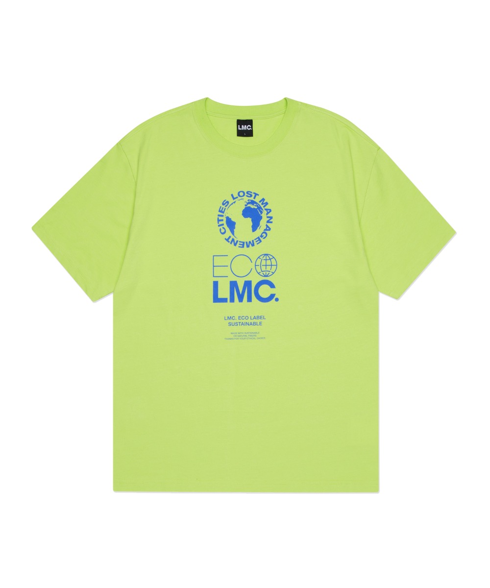 LMC ECO LABEL ORGANIC TEE light green