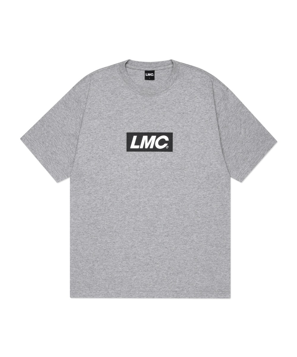 LMC BOX ITALIC TEE heather gray