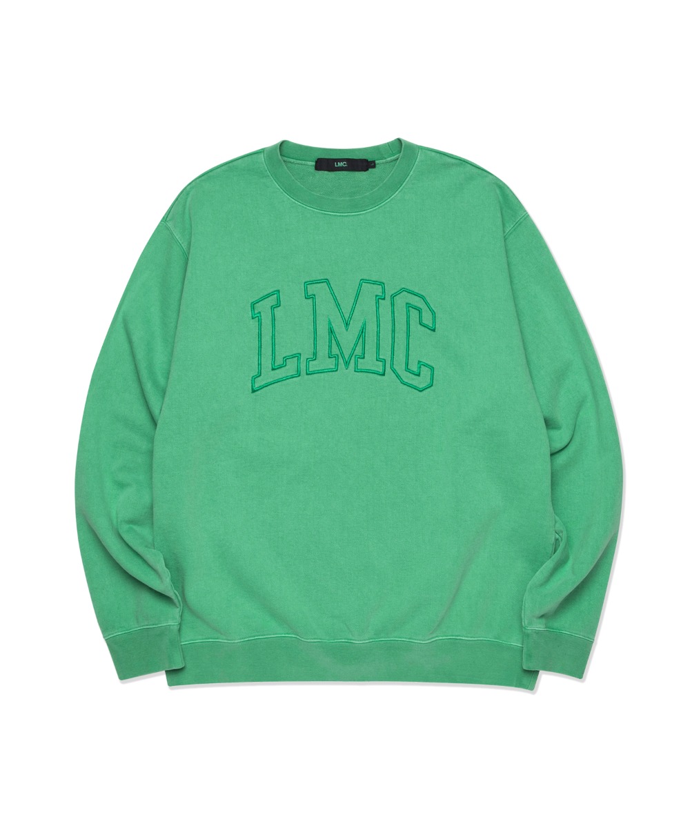 LMC OVERDYED ARCH OG SWEATSHIRT green, LMC | 엘엠씨