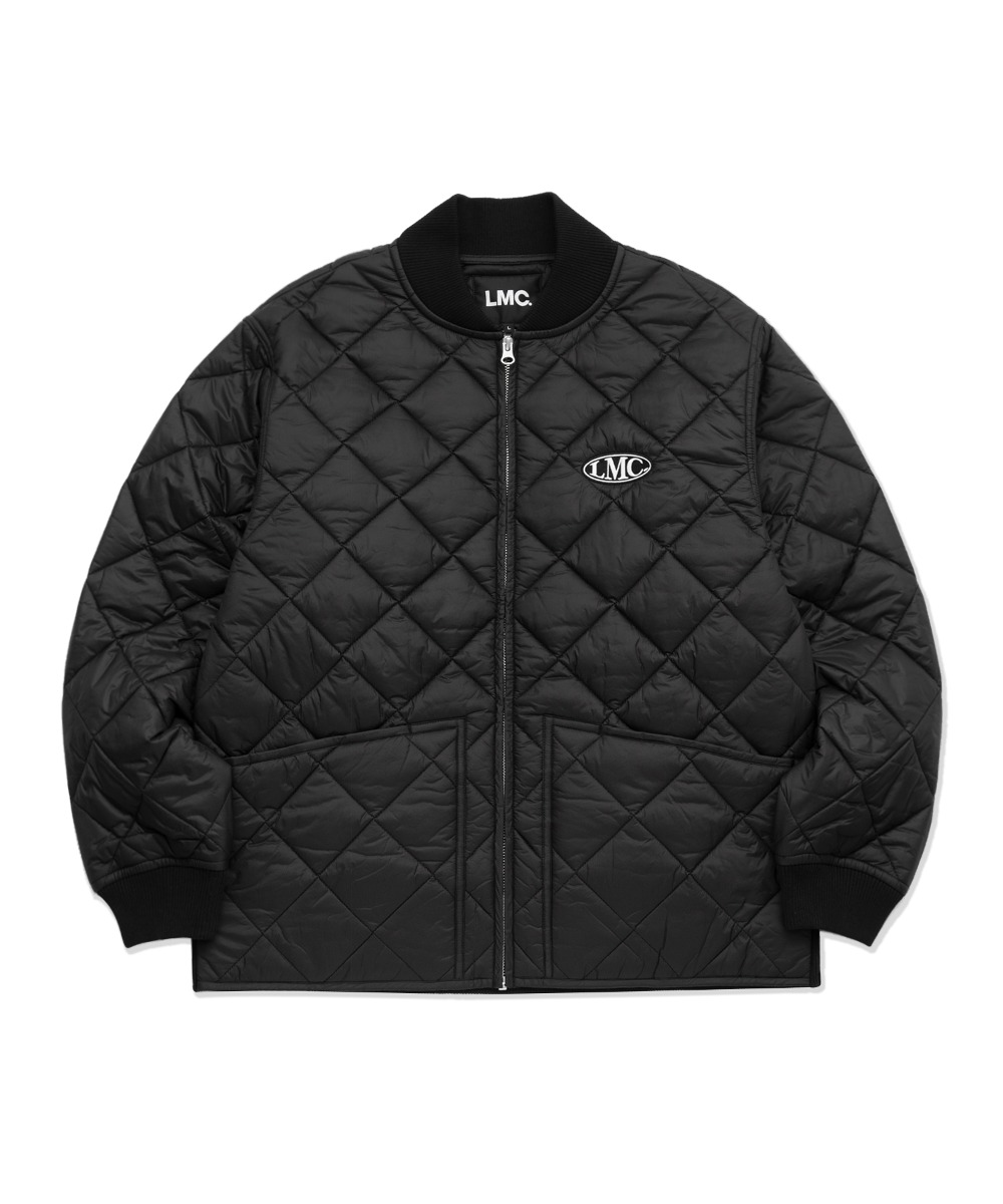LMC OVAL QUILTED JACKET black