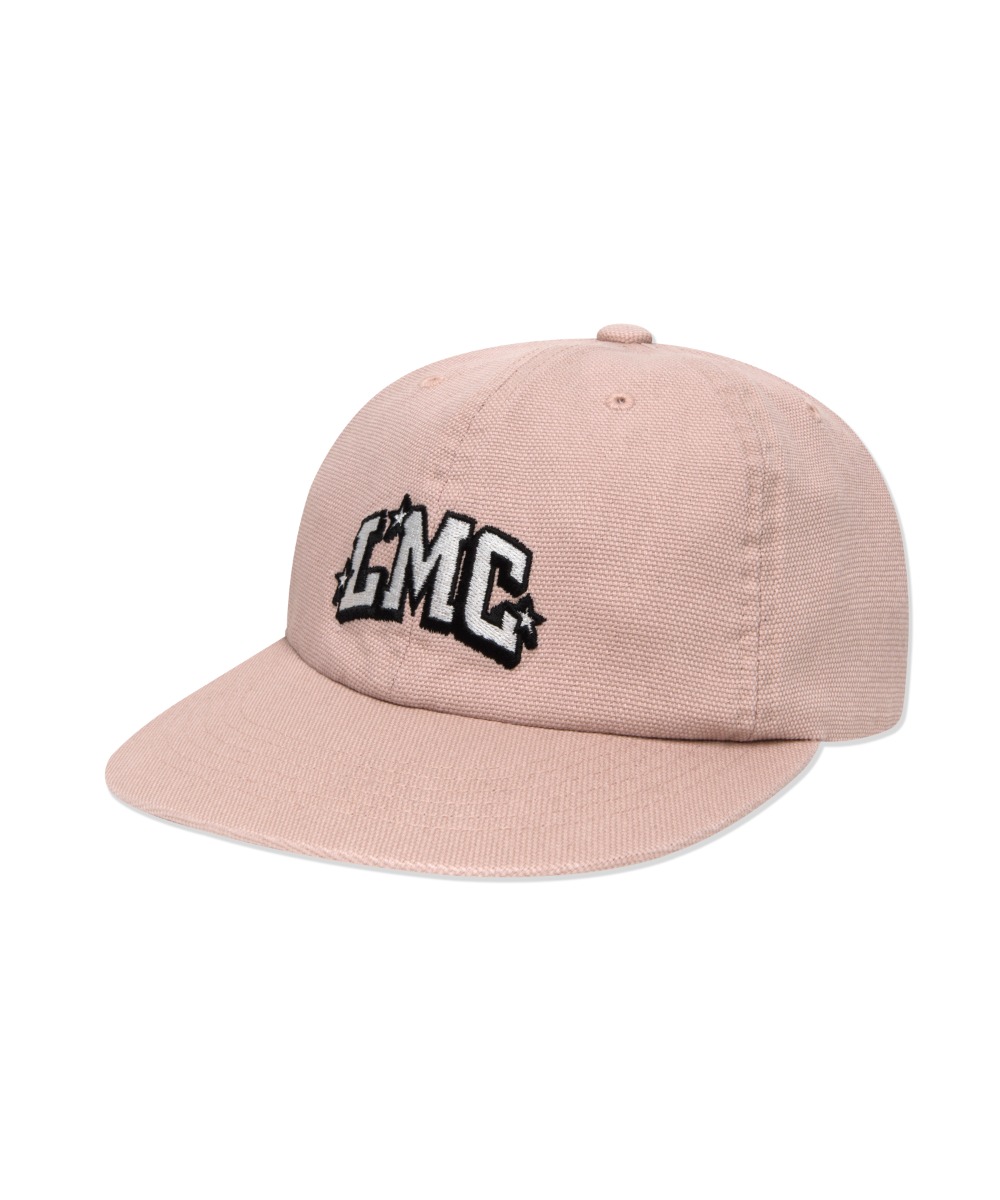 STAR ARCH EMB 6PANEL CAP pink, LMC | 엘엠씨