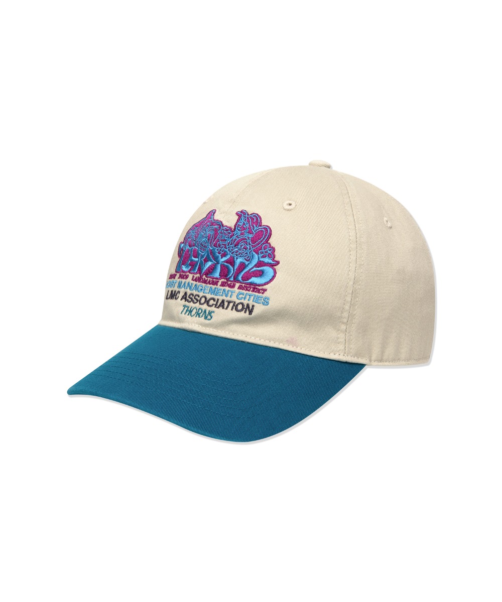 THORNS WIZARD TWO TONE 6PANEL CAP ivory