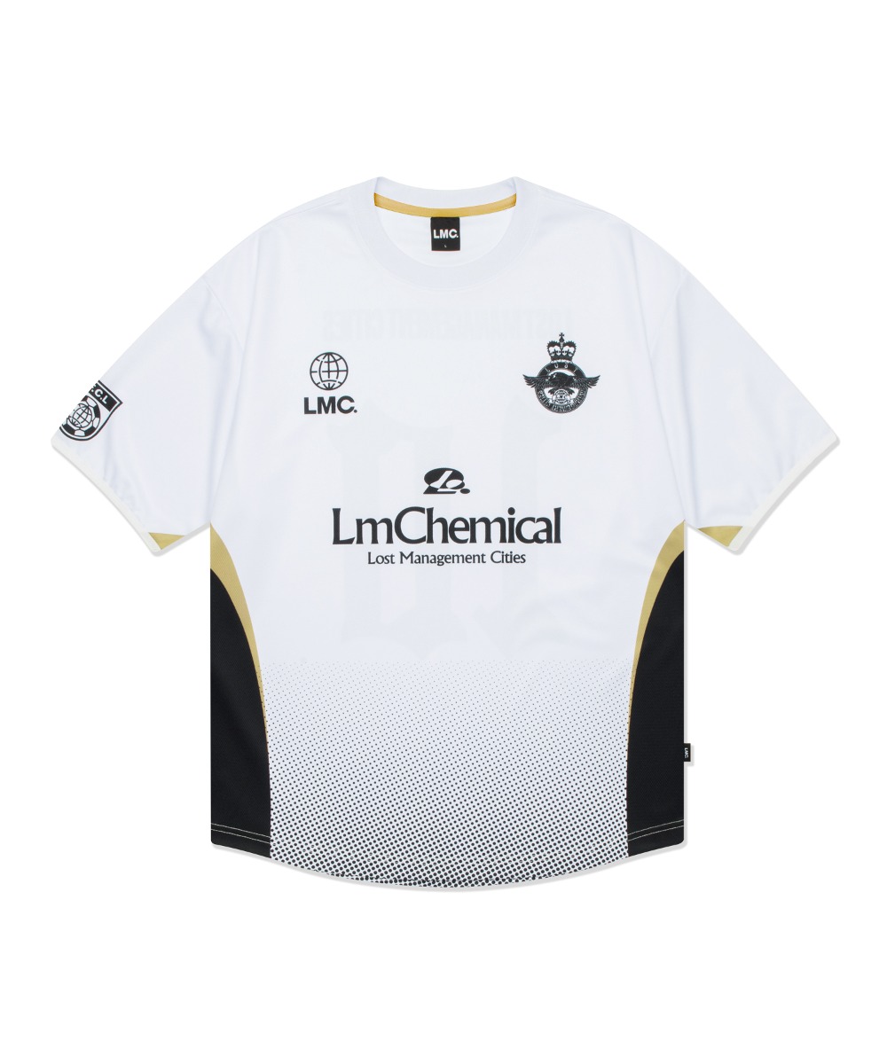 CHEMICAL SOCCER JERSEY TEE white