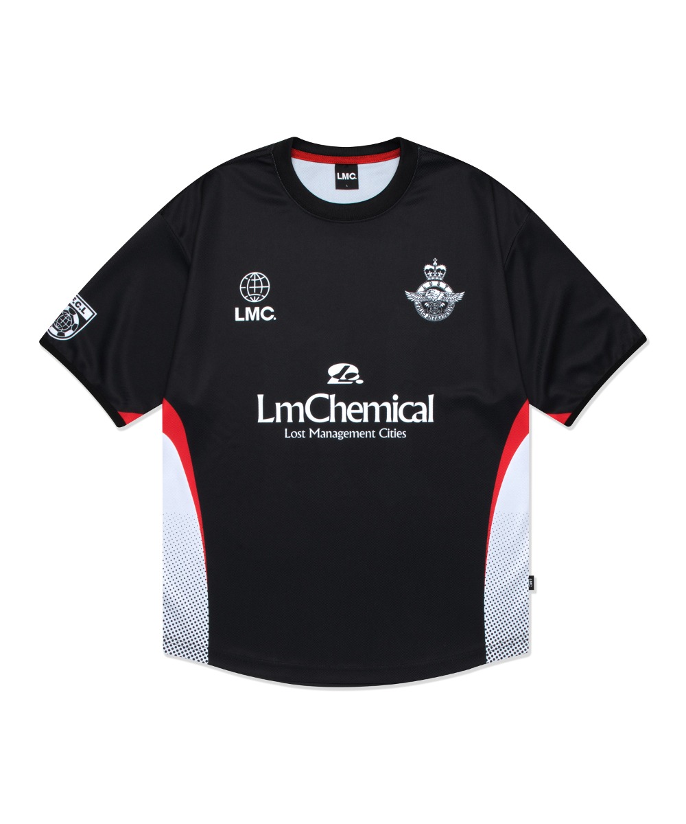 CHEMICAL SOCCER JERSEY TEE black