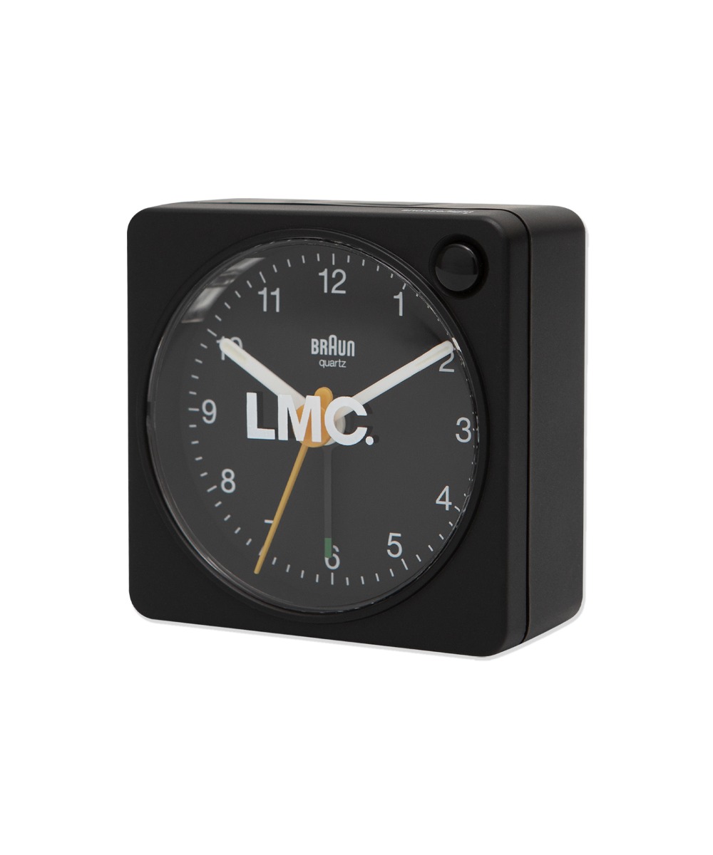 LMC X BRAUN TABLE CLOCK (BC02) black