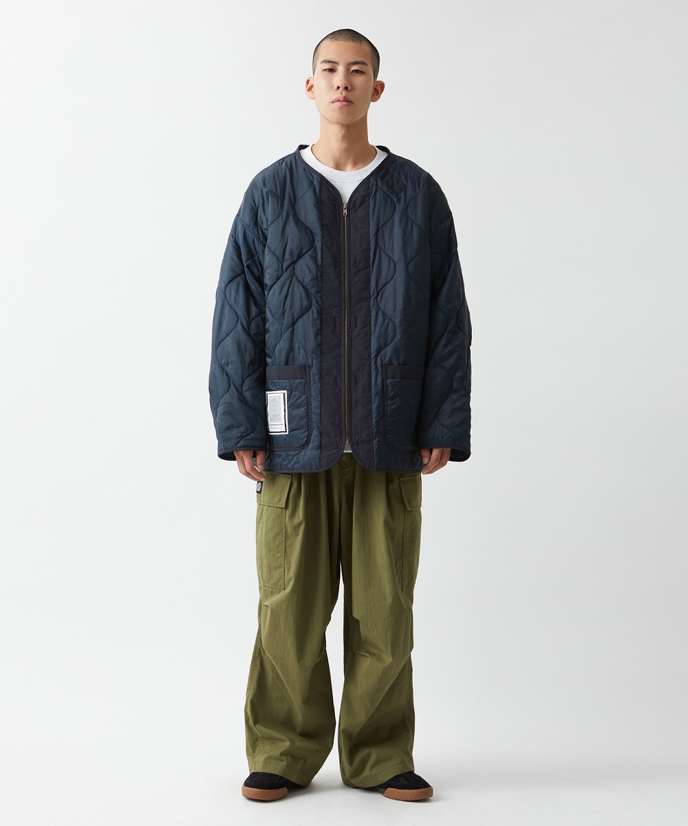 LMC QUILTED LINER JACKET navy