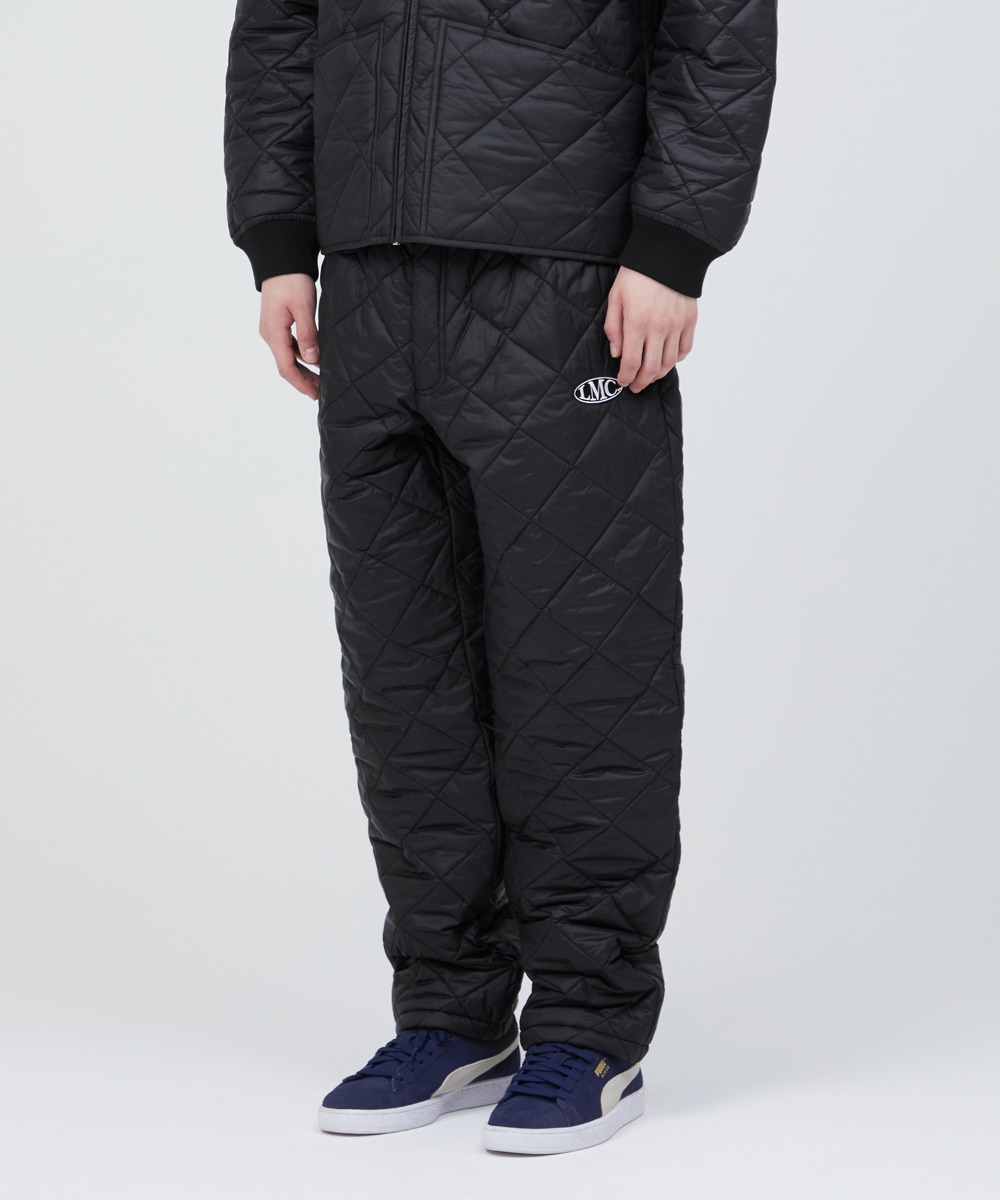 LMC OVAL QUILTED PANTS black