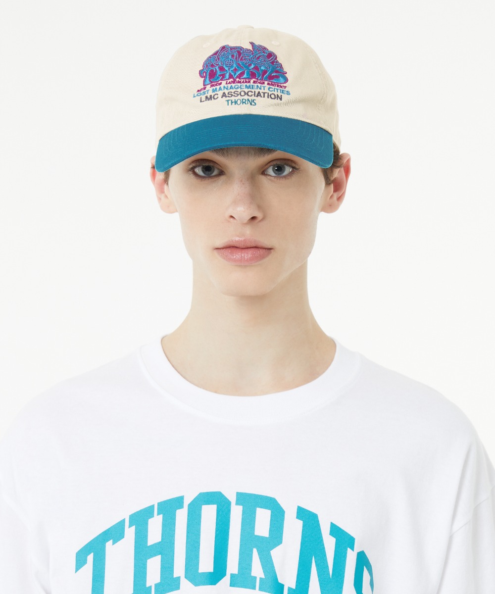 THORNS WIZARD TWO TONE 6PANEL CAP ivory